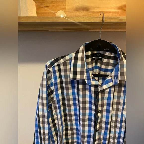 Apt 9 Stretch Slim Fit Dress Shirt - Picture 2 of 4